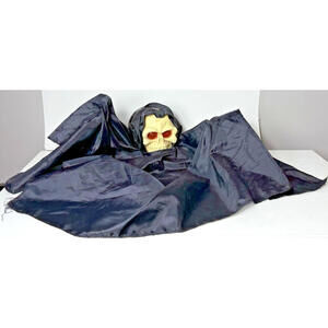 Gemmy Halloween 1993 Shrieking Grim Reaper Hanging Shaking Spirit Ghoul WORKS